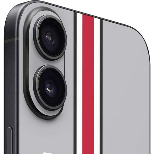 Ohio State University Buckeyes iPhone 16 Plus Skin